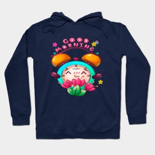 Cute Clock Clothing Design Hoodie